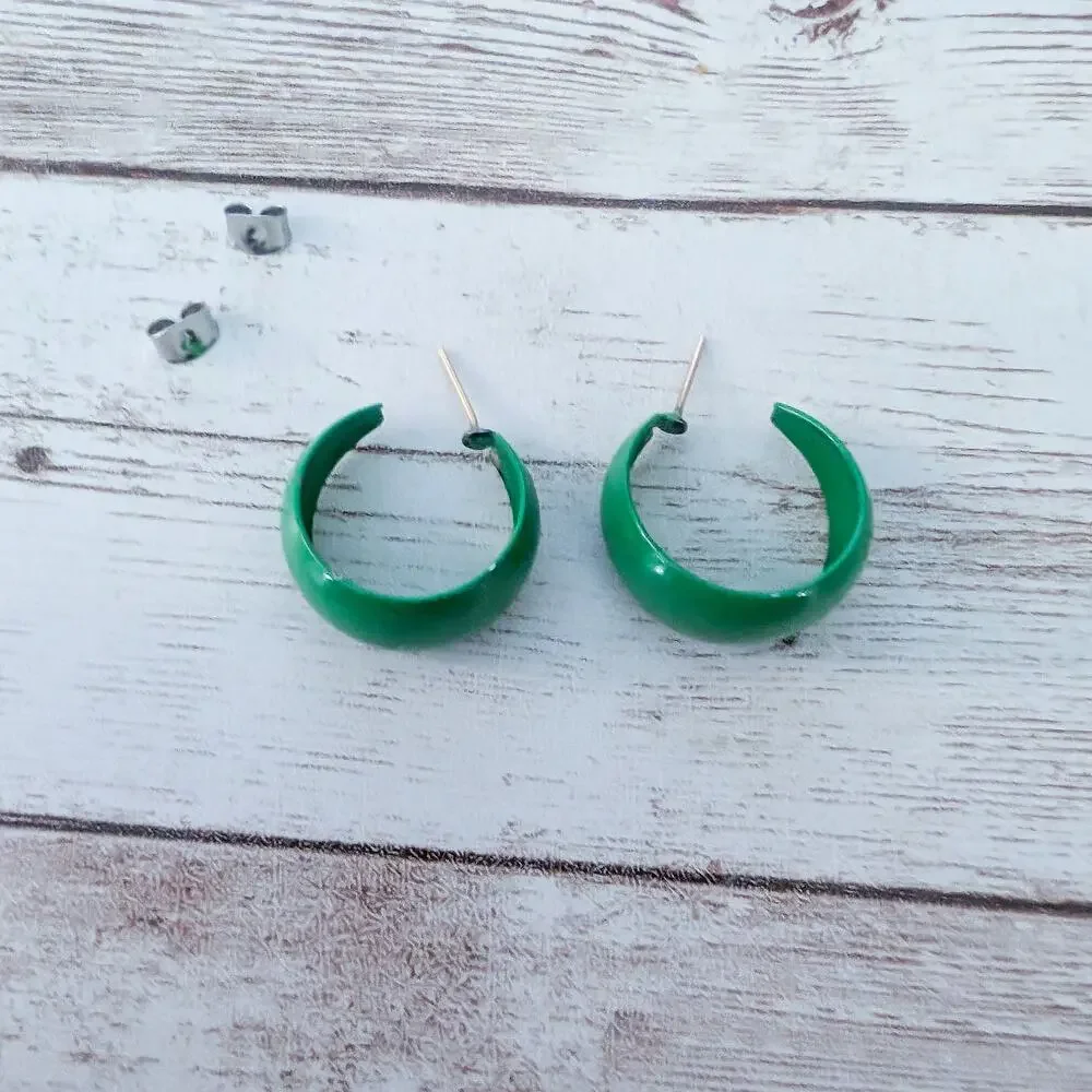Vintage earrings pierced
